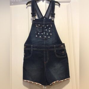 Denim overall size 10/12